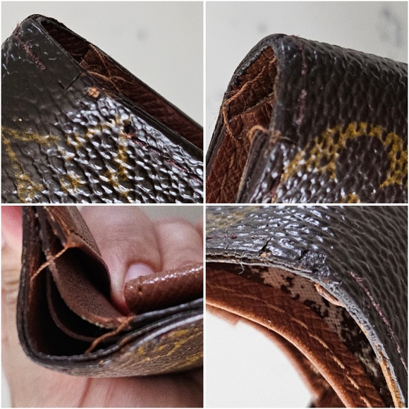 Louis Vuitton Vintage Monogram Bifold Wallet PROJECT - Picture 12 of 14
